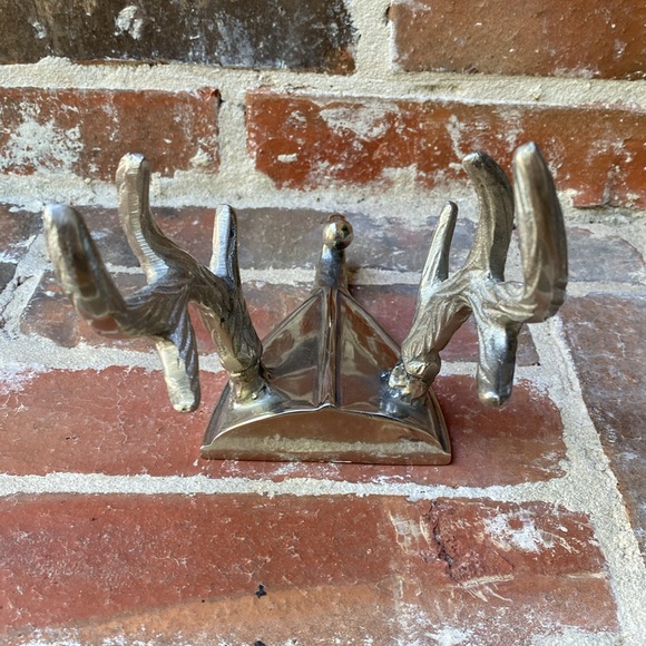 Cast Aluminum Antler Trophy Wall Hook - Picture 4 of 12